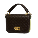 Borsa O Bag O Pocket Verde E Nera 3574Y