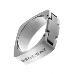 Brosway Anello ESSENCE quadrato satinato mis 21 BES13B