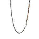Nomination Collana Original Me In Ottone E Pietre (Lunga) Diaspro Leopardo