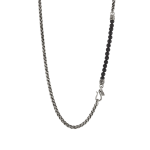 Nomination Collana Original Me In Ottone E Pietre (Lunga) Pietra Lavica