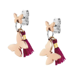 Nomination Orecchini Adorable Ed. Joy In Acciaio (Lobo) Farfalla Oro Rosa