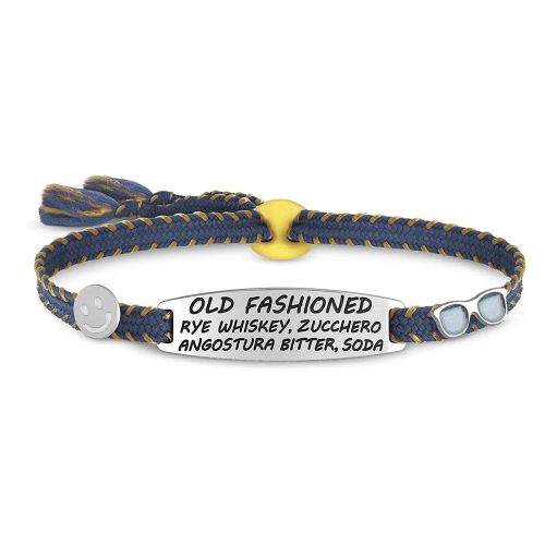 Nomination Bracciale Summerday In Acciaio, Silicone E Smalto (Cocktails) Old Fashioned