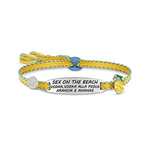 Nomination Bracciale Summerday In Acciaio, Silicone E Smalto (Cocktails) Sex On The Beach