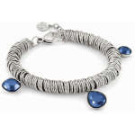 Nomination Bracciale Allure Ed. Rio Acciaio Cerchi 3 Crystal (Grande) Blu