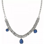 Nomination Collana Allure Ed. Rio In Acciaio Con Cerchi E 3 Crystal Blu