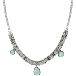 Nomination Collana Allure Ed. Rio In Acciaio Con Cerchi E 3 Crystal Verde Acqua
