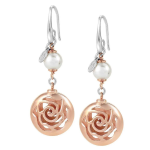 Nomination Orecchini Roseblush In Rame, Ottone E Pietre Lunghi Oro Rosa