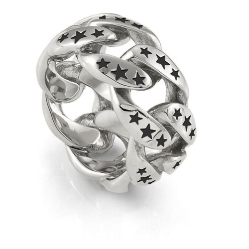 Nomination Anello Starlight In Ottone E Smalto (Grumetta) Nero Misura 12 [Usa 6]