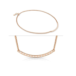 Nomination Collana Starlight In Ottone E Smalto (Placchetta) Bianco