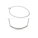 Nomination Collana Starlight In Ottone E Smalto (Placchetta) Nero
