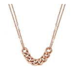 Nomination Collana Starlight In Ottone, Smalto E Cristalli Crystal (Corta) Bianco