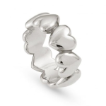 Nomination Anello Rock In Love In Ottone Argento Misura 14 [Usa 7]