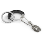 Nomination Portachiavi Destination Unknown In Ottone E Pelle Silver Plated