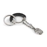 Nomination Portachiavi Cool Dad In Ottone E Pelle Silver Plated