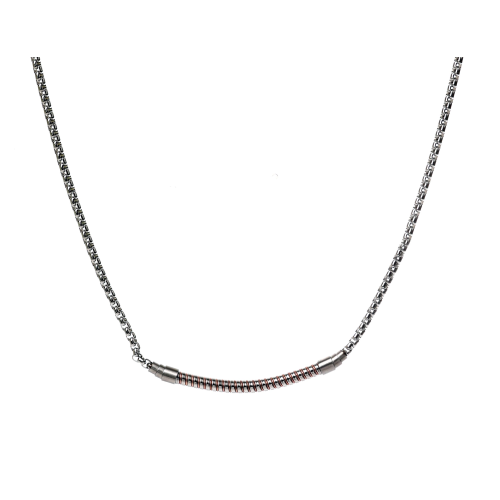 Nomination Collana Tribe In Acciaio E Rame Rame Zrn