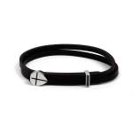 Nomination Bracciale Metropolitan In Acciaio Con Smalto E Pelle (M185) Scudo