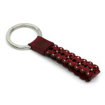 Nomination Portachiavi In Metallo E Pelle Rosso
