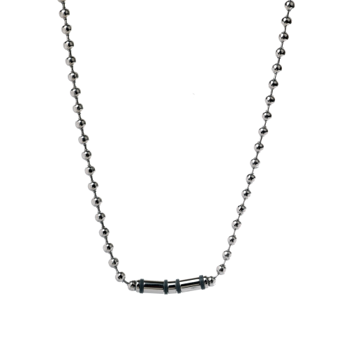 Nomination Collana Op - Sphere In Acciaio Grigio