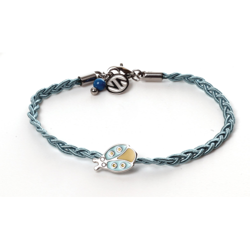 Nomination Bracciale Bimbo In Acciaio Con Simboli E Treccia Variante 1