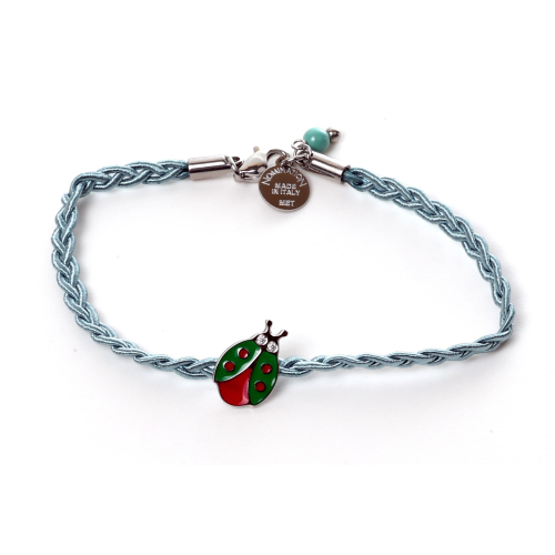 Nomination Bracciale Bimbo In Acciaio Con Simboli E Treccia Variante 4