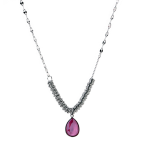 Nomination Collana Allure Ed. Rio In Acciaio Con Cerchi E 1 Crystal Fucsia