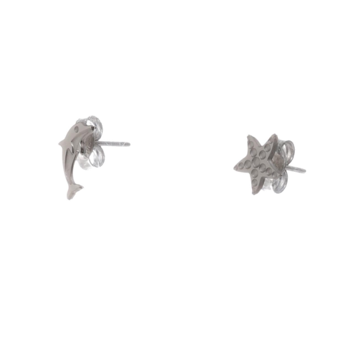 Nomination Orecchini Bimbo In Acciaio Con Simboli Misti Variante 2