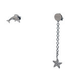 Nomination Orecchini Bimbo In Acciaio Con Simboli Misti Variante 3