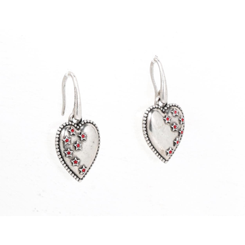 Nomination Orecchini Rock In Love In Ottone E Crystal (Pendente) Rosso