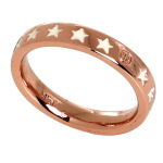 Nomination Anello Starlight In Ottone E Smalto Bianco Misura 14 [Usa 7]