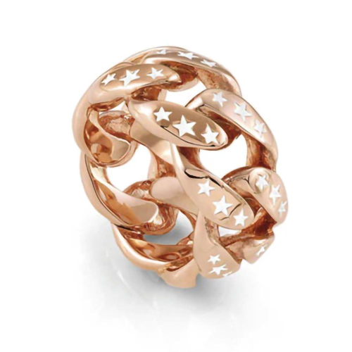 Nomination Anello Starlight In Ottone E Smalto (Grumetta) Bianco Misura 10 [Usa 5]