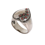 Nomination Anello Rock In Love In Ottone E Crystal (Grande) Rosso Misura 12 [Usa 6]
