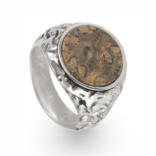 Nomination Anello Original Me In Ottone E Pietre Diaspro Leopardo Misura 16