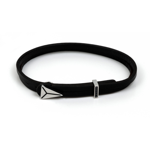 Nomination Bracciale Metropolitan In Acciaio Con Smalto E Pelle (M205) Lancia