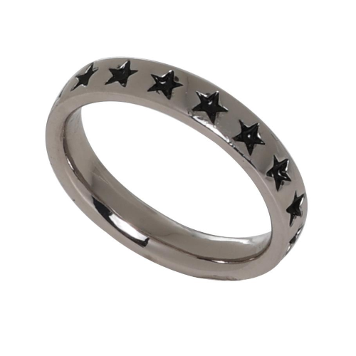 Nomination Anello Starlight In Ottone E Smalto Nero Misura 14 [Usa 7]