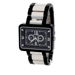 JUST CAVALLI OROLOGIO UOMO ACCIAIO QUADRANTE BIG COL.GRIGIO/NERO
