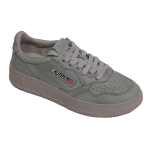 Autry Medalist Low Wom Scarpe Sneakers In Pelle Verde Pastello Donna
