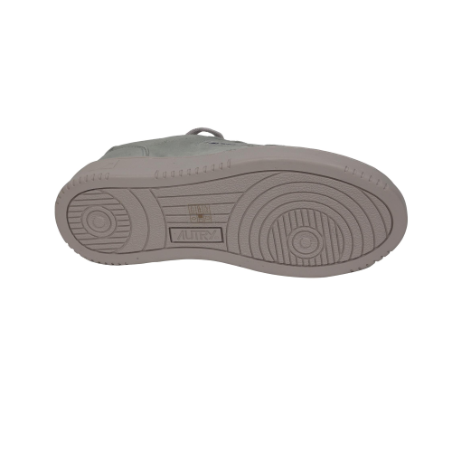 Autry Medalist Low Wom Scarpe Sneakers In Pelle Verde Pastello Donna