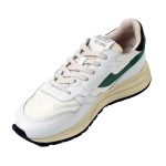 Autry Reelwind Low Wom Scarpe Sneakers In Pelle Nylon Bianca E Nera Donna