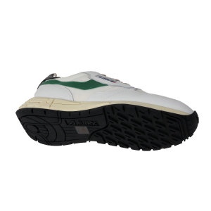 Autry Reelwind Low Wom Scarpe Sneakers In Pelle Nylon Bianca E Nera Donna 36