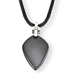Morellato Collana Noir con pendente in ceramica e pietra naturale selezionata