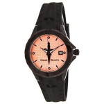 CESARE PACIOTTI OROLOGIO UOMO CINT. NERO QUADR. CHIARO 