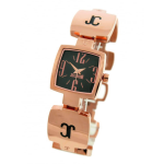JUST CAVALLI OROLOGIO DONNA LIGHT PVD ROSEGOLD BLACK DIAL 