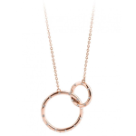 Brosway Collana ROMEO&JULIET acciaio e pvd oro rosa lunga BRJ54