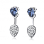 Brosway Orecchini AFFINITY ottone, galvanica bianca, swarovski BFF49