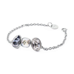 Brosway Bracciale DAFNE acciaio con swarovski blue shad BFN15