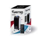 Mediatec Twister Termoventilatore Climatizzatore Portatile TW-01