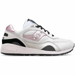Scarpe Saucony Donna Shadow 6000 Leather - Smu Bianco E Rosa S60692-1